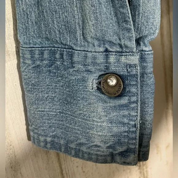 Christopher & Banks Fitted Denim Jacket Size Small - Picture 7 of 8